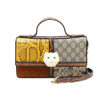 Gucci Multi-Color Patchwork Top Handle Tote Bag and Shoulder Bag Crossbody aa39909 152893881