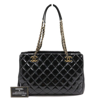 CHANEL ブラックペイデントCOCO金色ロゴチェーンショルダーバッグ A92893 152893255
