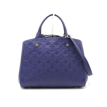 Louis Vuitton Monogram Navy Empriente Montaigne MM Tote Bag and Shoulder Bag M41309 152893982
