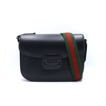 Gucci 1955 Horsebit Black Shoulder Bag and Crossbody Bag 700457 152893200