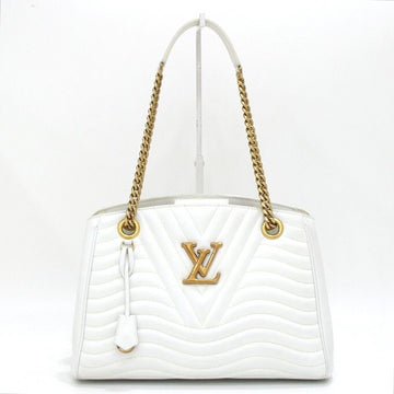 Louis Vuitton New Wave Gold Chain Tote and Shoulder Bag M51978 152893208