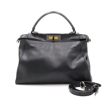 FENDI ピカブ ミディアム トートバッグ ブラック 8BN226 152893849