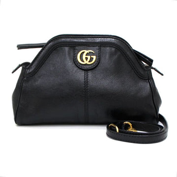 GUCCI Schwarze Leder Schultertasche und Crossbody-Tasche 524620 152893997