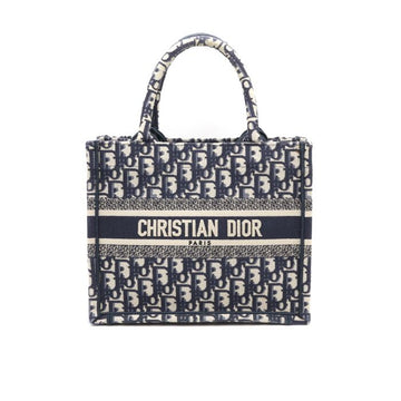 DIOR M1265ZRIW M828 Blue Oblique Book Tote 26 Small Tote Bag 152894028