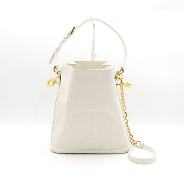 DIOR ラテ CD エンボス C'est ミディアム バケット トートバッグ ショルダーバッグ クロスバック aa38758 152893855