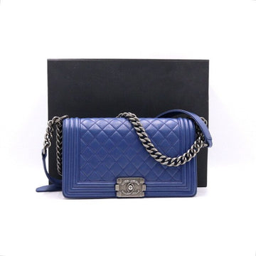 CHANEL Boy Medium Flap Shoulder Bag A67086 152894035