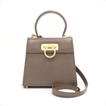 Salvatore Ferragamo Gancini Top Handle Kelly Small Tote Bag Shoulder Bag 21 2193 152894087