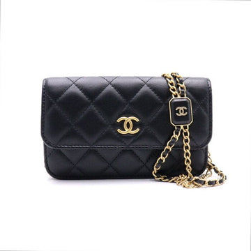 CHANEL Quilted Lambskin Premiere Tasche mit CC-Goldbeschlägen Cross Body Bag aa38128 152893962