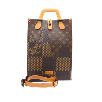 Louis Vuitton Giant Damier Nigo Sac Plat Tote Bag Shoulder Bag 37566 152893777