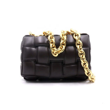 BOTTEGA VENETA Intrecciato Pondenete Brown Top Handle Chain Kasette Bag Tote Bag mit Schulterriemen und Crossbody AA33324 152894173