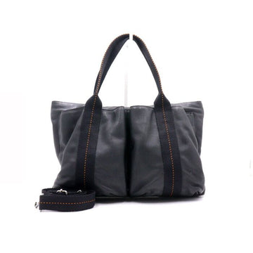 Hermes Black Caravan PM Tote Bag and Shoulder Bag aa33214 152893990
