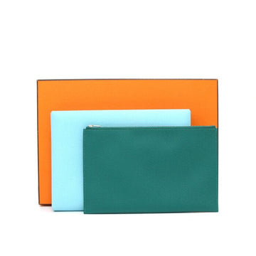 HERMES Malachit Kalvi Absong Clutch Bag aa33746 152894379