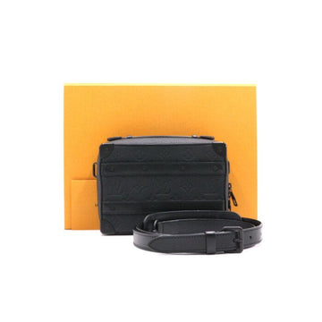 LOUIS VUITTON Handgefertigte Soft-Trunk aus Taurillon Monogram in Schwarz Herren-Crossbody- und Schultertasche 23 Saison M59163 152894057