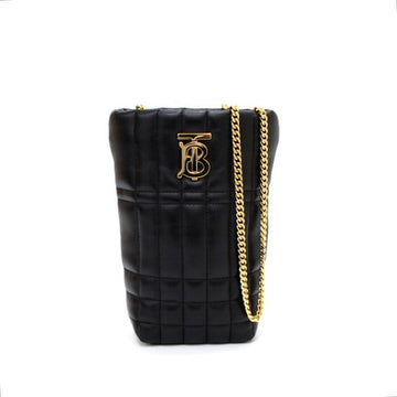 Burberry Black Mini Bucket Chain Shoulder Bag with Gold-tone TB Logo 8061052 152893928