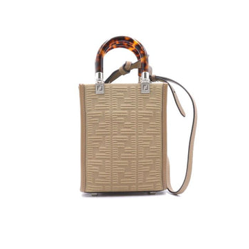 FENDI FFサンシャインミニショッパー女性トートバッグ兼ショルダーバッグクロスバッグ 8BS051 152894079