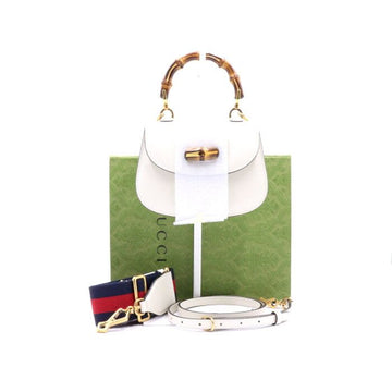 Gucci Bamboo Top Handle Mini Women's Tote Bag and Shoulder Bag 686864 1947 152893683