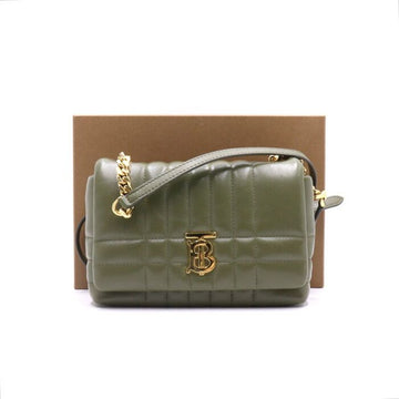 BURBERRY Rola kleine Schultertasche in Khaki mit goldener Kette 8063008 152894552