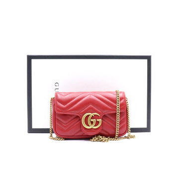 GUCCI マトラッセレザー スーパー ミニバッグ クロスボディ aa27661 152894617