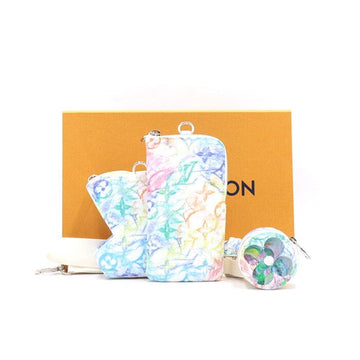 LOUIS VUITTON モノグラムパステルカラーLVブロックマルチポーチクロスバッグ 24667 152895210