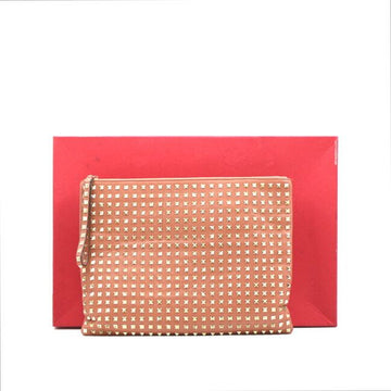 VALENTINO カーフスキンストラップラージクラッチバッグ 00577 152895135