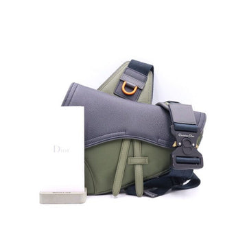 DIOR Olive Saddle Bag Unisex Crossbody Bag 1ADPO246USC 152894589