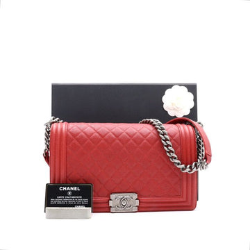 CHANEL Boy Caviar Große Schultertasche A92193 152894920