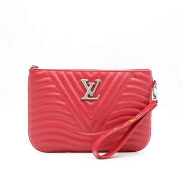 Louis Vuitton New Wave Chain Pouch Clutch Bag M67500 152894697