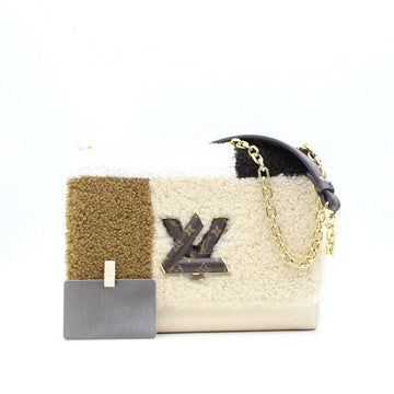 Louis Vuitton Twist MM Teddy Plus Shearling Shoulder Bag and Crossbody Bag 15971 152894733