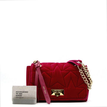 Jimmy Choo Star Matelassé Velvet Chain Shoulder Bag J000112979001 152894716
