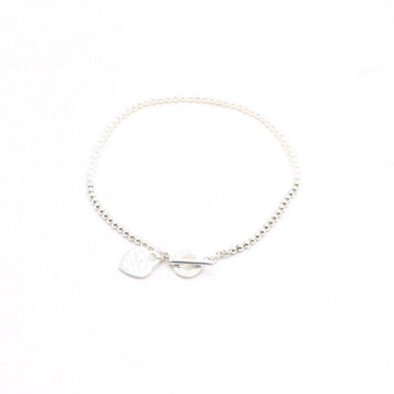 Tiffany & Co Return to Tiffany Silver Pearl Small Double Strap Women's Bracelet AA37884 152895963
