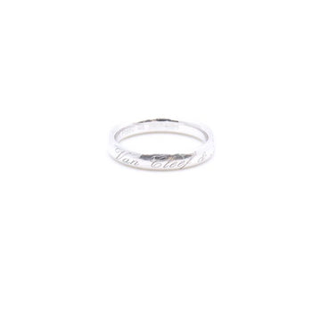 VAN CLEEF & ARPELS プラチナタンデレマンシグネチャーウェディングバンドリング8号 aa32236 152895640