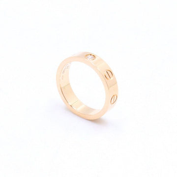CARTIER LOVE Hochzeit Ring 750/1000 Roségold 1P 0,02 Karat Diamant B40507 152895877