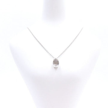 CARTIER 18K Weißgold Diamant Mist Anhänger Halskette für Damen aa20818 152896501