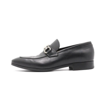 Salvatore Ferragamo Leather Loafers with Gancini Detail 73979 152898087