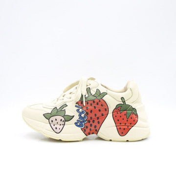 GUCCI Frauen Sneaker mit Erdbeer-Druck aa14806 152898053