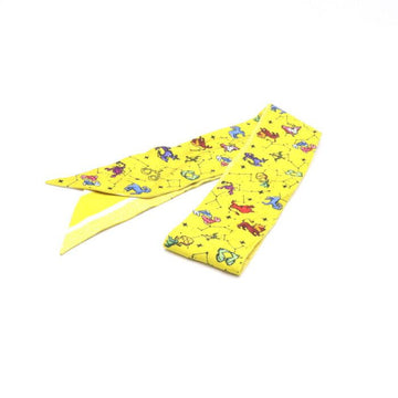 DIOR Zodiac Pixel Micia Schal C988 Gelb 24PCO106I611 152898000