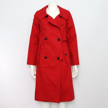 Burberry Belted Trench Coat with Red Buttons Women aa40125 152898657