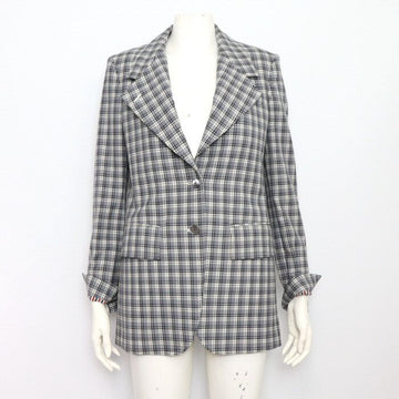 Thom Browne Checked Wide Lapel Women's Jacket FBC357A 152898643