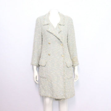 CHANEL Tweed Women's Coat P30007 07 Season 152898685