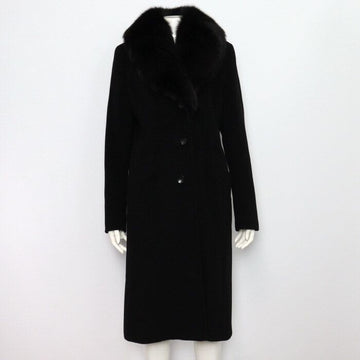 MaxMara Black Fox Fur Women's Coat 60162479 152898412