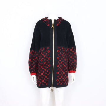 Louis Vuitton Oversized Wool Knit Monogram Women's Hoodie Jacket 1A837B 21 Season 152898594