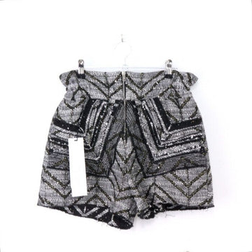 Iro Black and White Tweed Women's Shorts aa26732 152898807