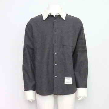 Thom Browne Tonal 4-Bar Shirt Men's Polo T-Shirt MJT361A 152898877