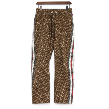 BURBERRY モノグラムストライププリント男性トラックパンツ804218 152898933