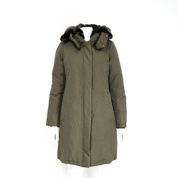 Woolrich Rabbit Fur Hood Duck Down Women's Padding 1702094 152898341