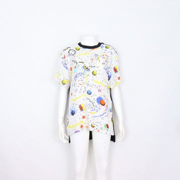 Louis Vuitton Cosmic Galaxy Silk Blend Women's T-Shirt 1A8M7Q 21 Season 152898554