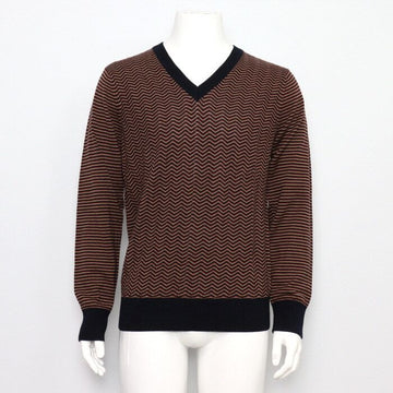 Paul Smith Merino Wool V-Neck Pattern Men's Knit Sweater aa40271 152898810