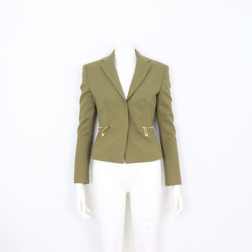 Versace Women's Jacket in Olive Green BD50101 152898740