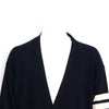 THOM BROWNE Oversized cardigan mit diagonaler Armansetzung Navy 152898787 [P]