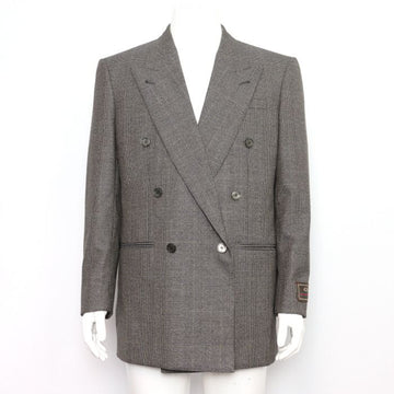 GUCCI 568762 プリンス オブ ウェールズ ウール フォーマル メンズ ジャケット aa38997 152898963